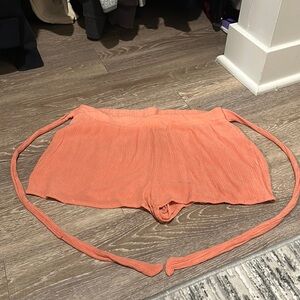 Forever 21 loose shorts with belt tie connected